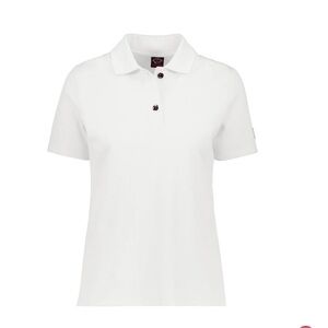 Paul & Shark White Polo Shirt Sz Medium